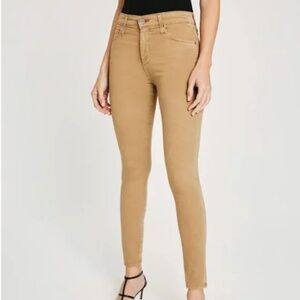 Ag Adriano Goldschmied Farrah Ankle Seamless High Rise Skinny jeans tan - 25